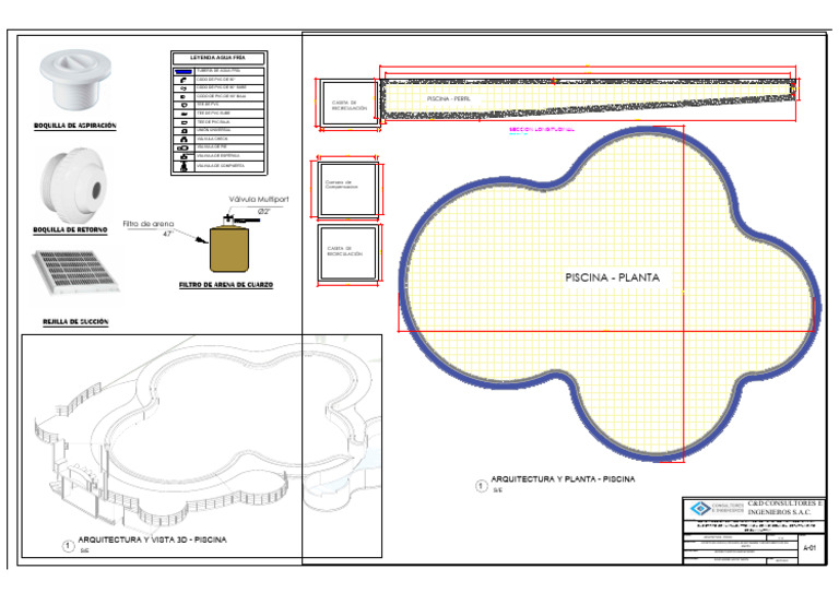 A-01 - Arq -Piscina Vf-layout1 (2) | PDF