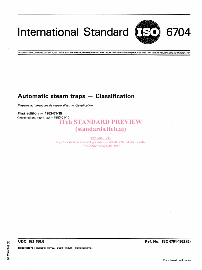 Iso 6704 1982 | PDF | International Organization For Standardization ...