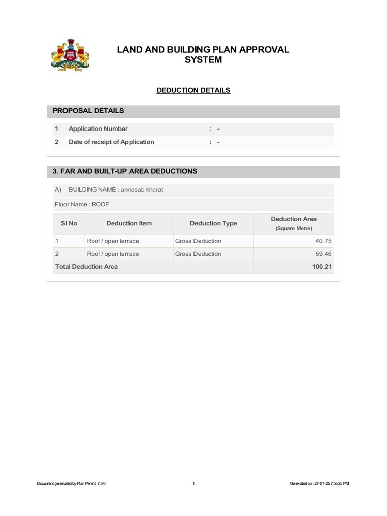 Deduction Details | PDF