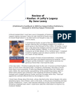 Review of Sandy Koufax: A Lefty's Legacy by Jane Leavy