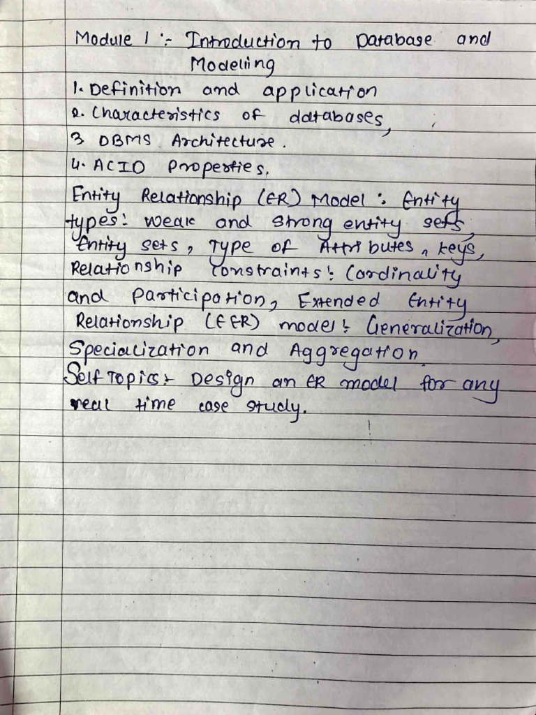 DBMS Chapter 1 | PDF