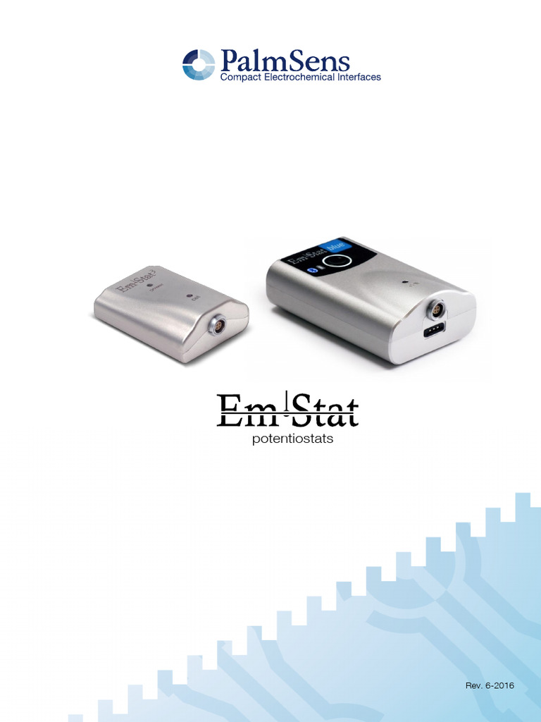 EmStat Series Description | PDF | 64 Bit Computing | Electrical Engineering