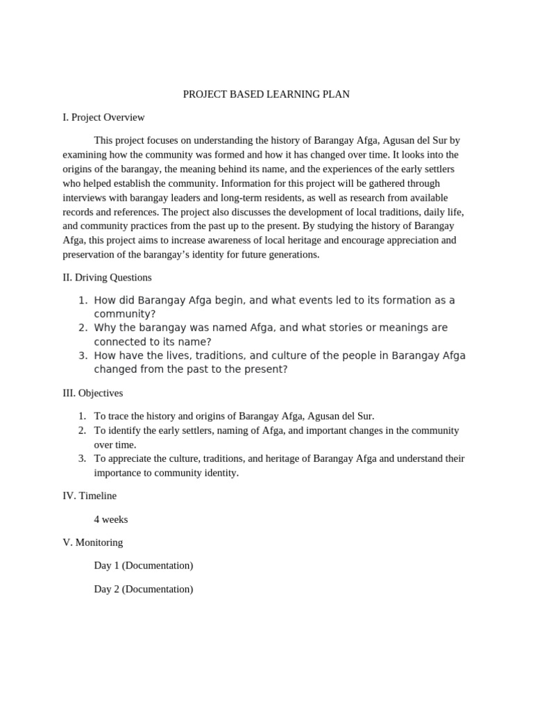 Jellys Project Based Learning | PDF