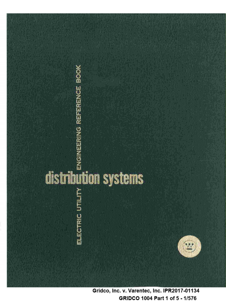 Electric Utility Engineering Reference Bookv3 - Exhibit 1004 - Green ...