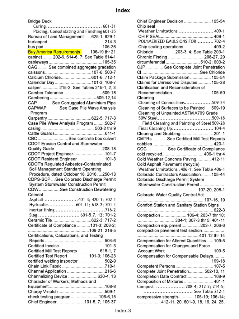 Buy America and Build America-CDOT | PDF | Specification (Technical ...