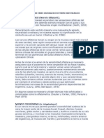 Examen Clínico de Los Pares Craneales de Interés Odontológico