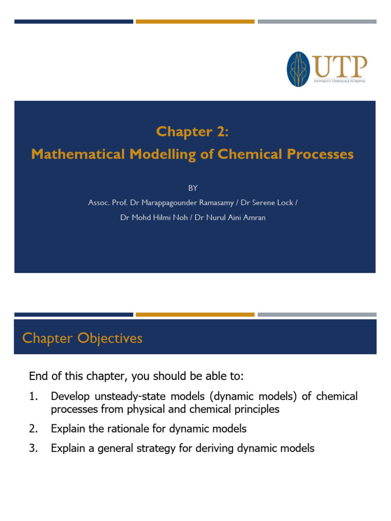 Chapter 2_Mathematical Modelling of Chemical Proce_251219_081855 | PDF ...