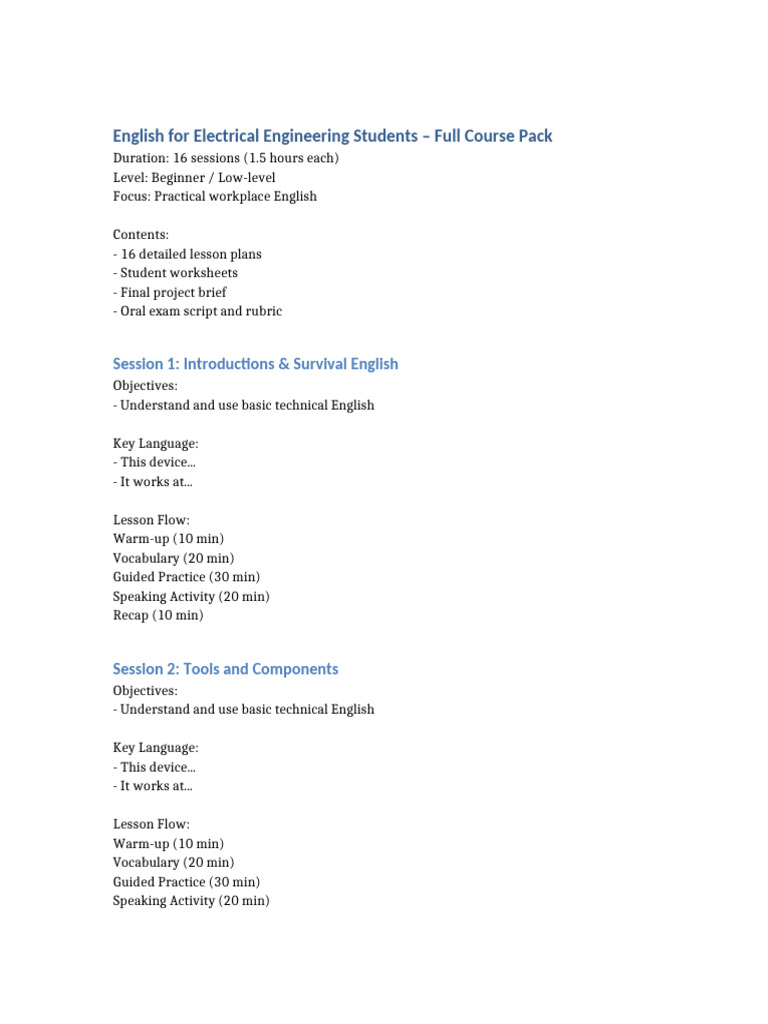 English EE Full Course Pack-2 | PDF | Vocabulary | English Language