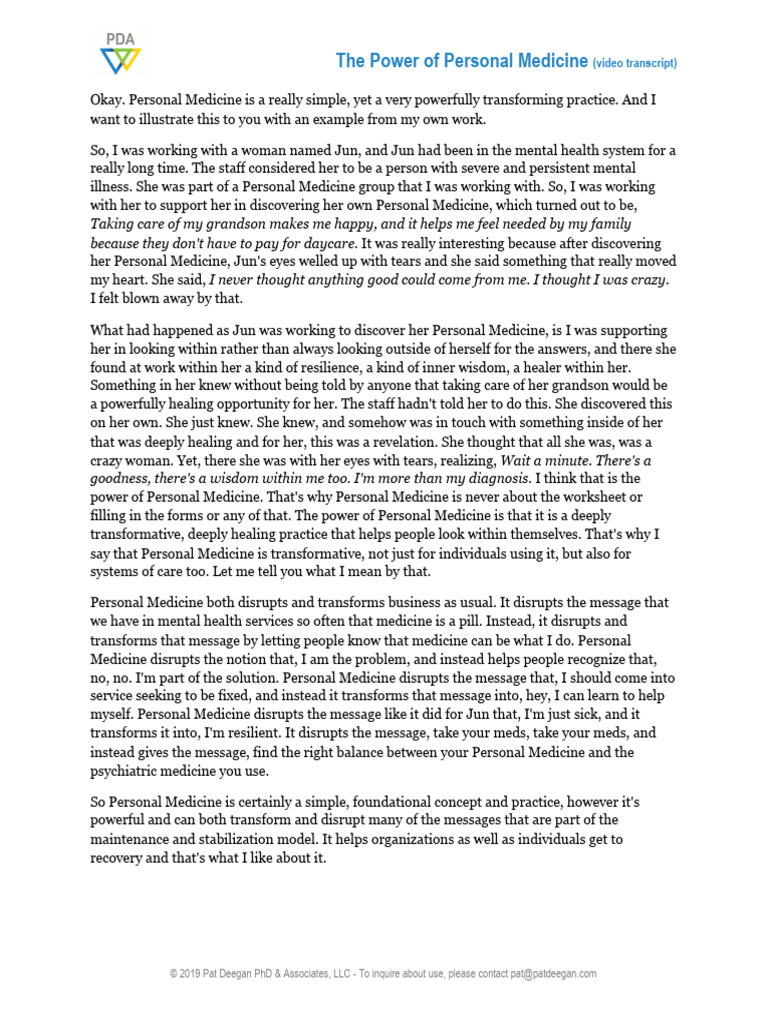 Power of Pm Transcript | PDF
