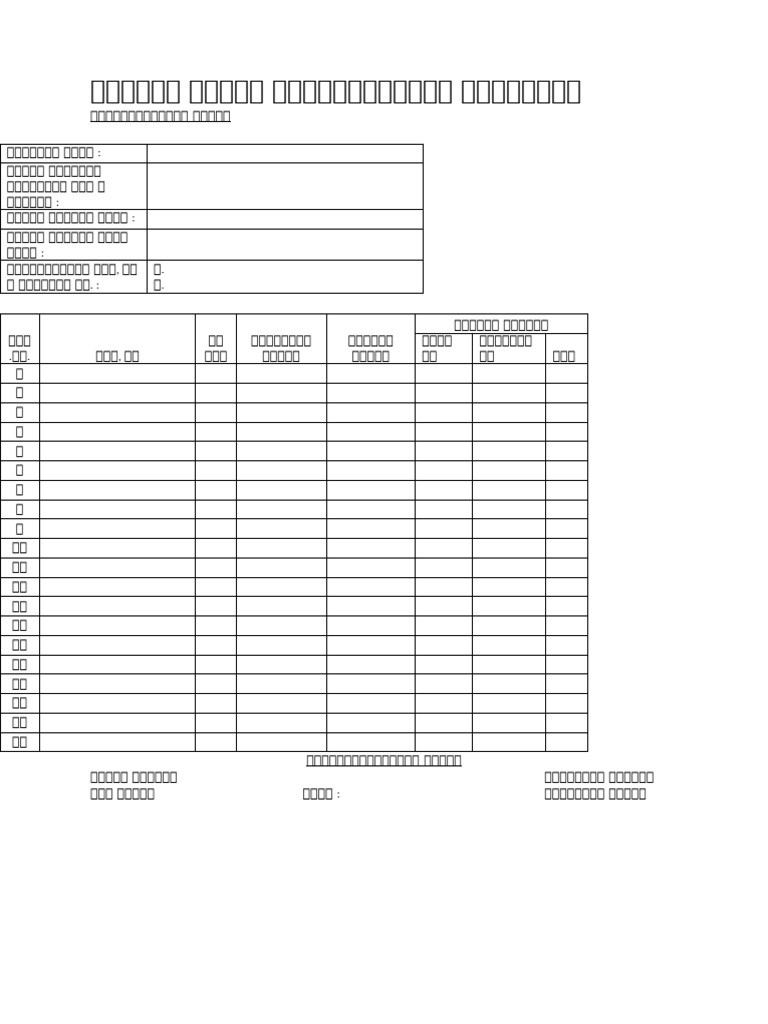 Training Document | PDF