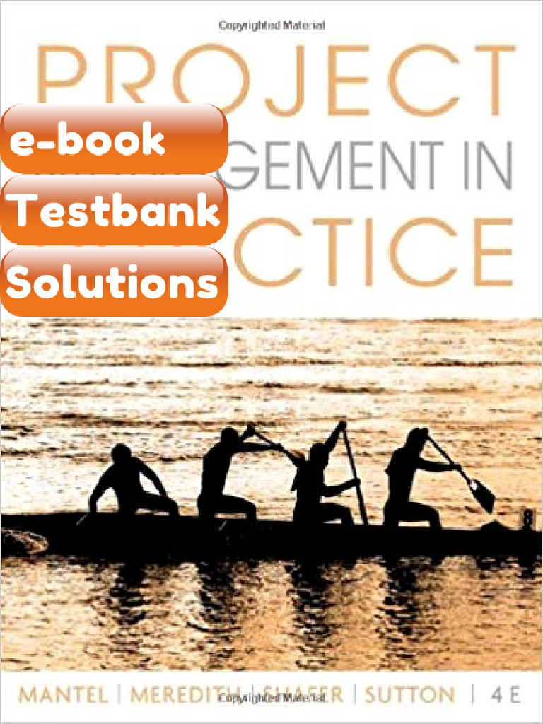 eBook & Testbank Project Management in Practice 4th Edition by Samuel J ...
