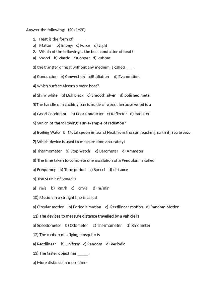Class 7 Science | PDF