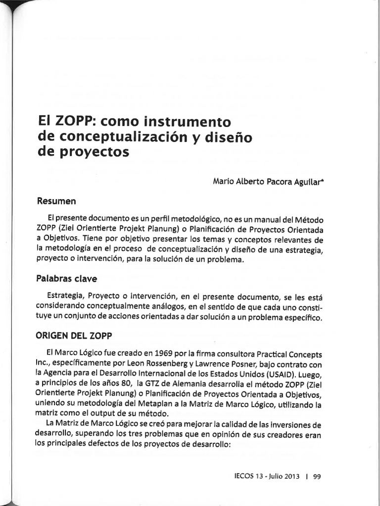 ZOPP | PDF