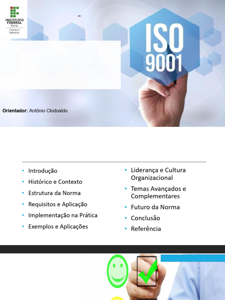 A NORMA NBR ISO 9001 - Turma 02 | PDF | Gestão de qualidade | Qualidade ...