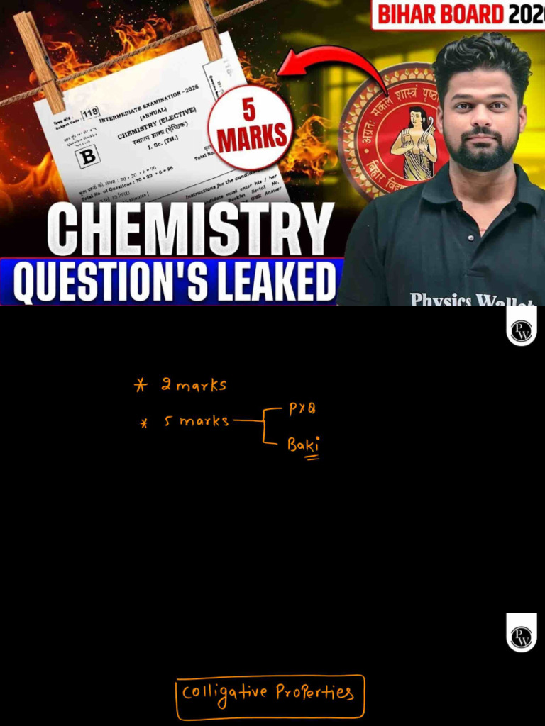 5 marks chemistry long question | PDF