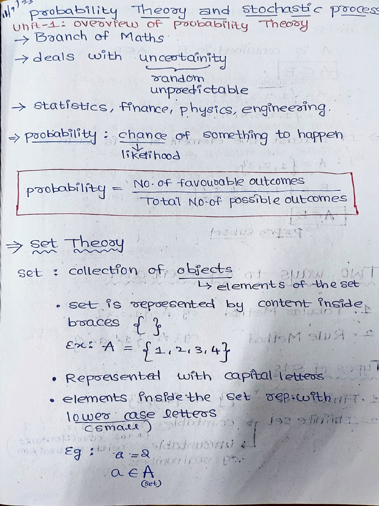 PTSP Mid - 1 | PDF