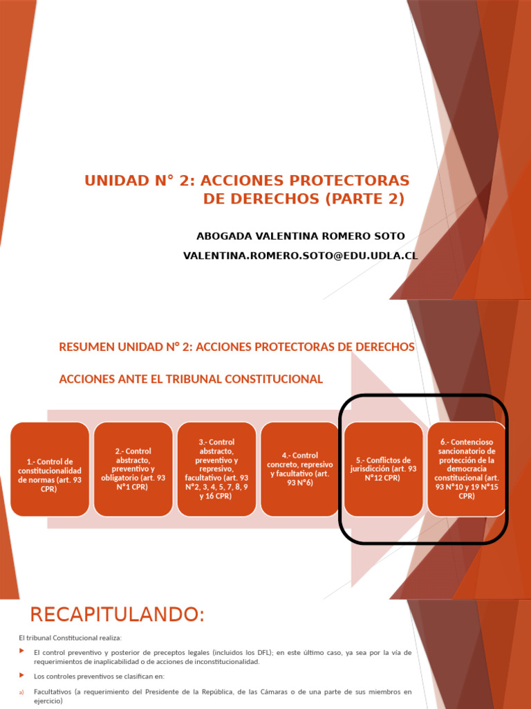 Acciones Constitucionales Unidad 2_parte 2_complementado | PDF ...