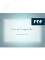 How To Drape A Sari Audio