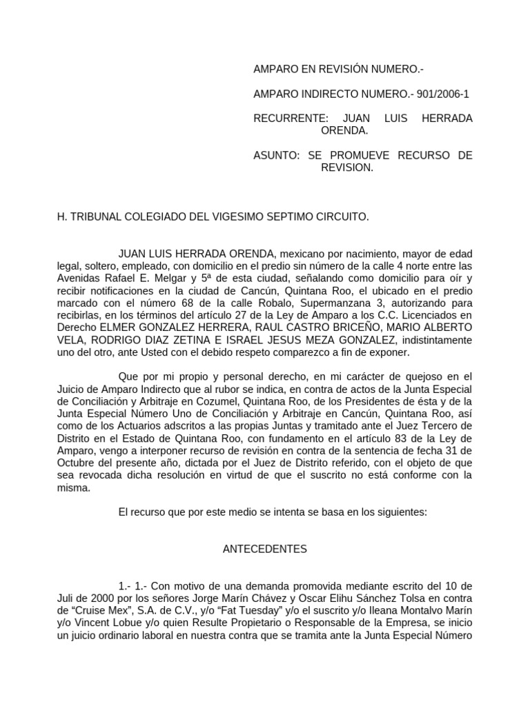 Rev JL Herrada | PDF | Sentencia (ley) | Demanda judicial