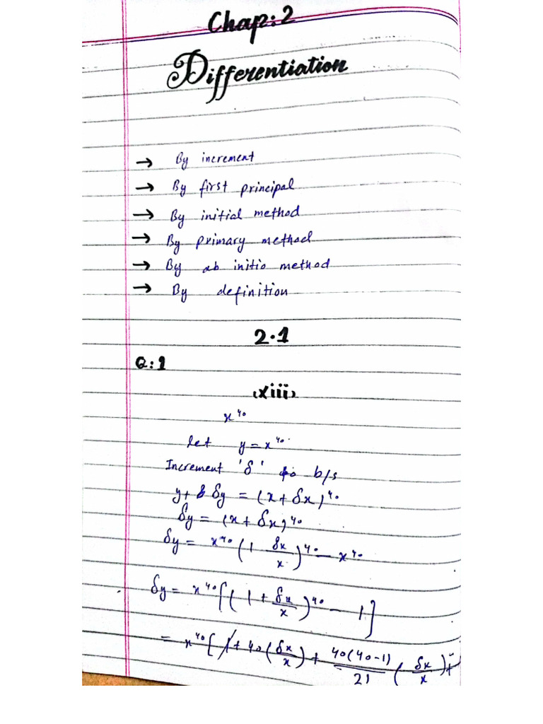 01 Math Ex 2.1-2.2 | PDF