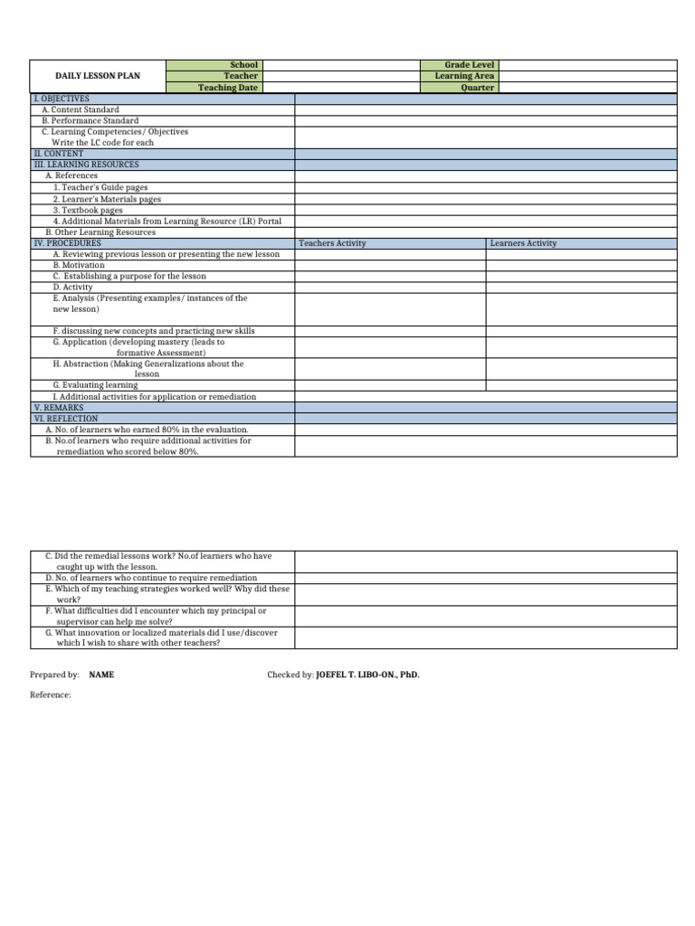 DLP Form | PDF