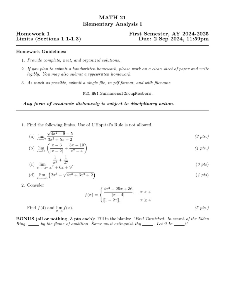 S1AY2425 HW1 (1) | PDF