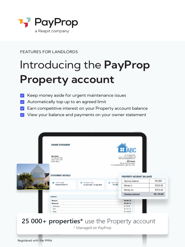 Property Account Brochure Payprop | PDF