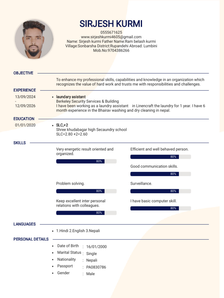 CV - 2026 01 09 030116 | PDF