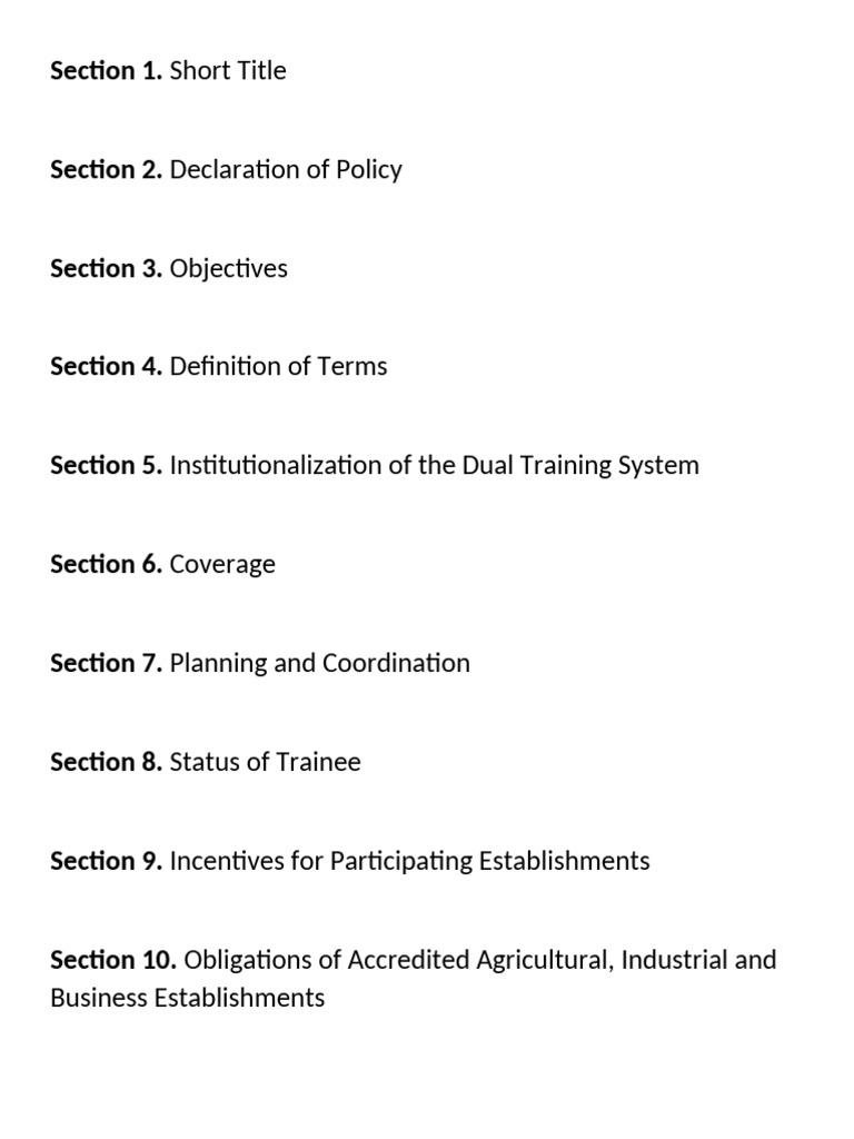 Sections (RA 7686) | PDF