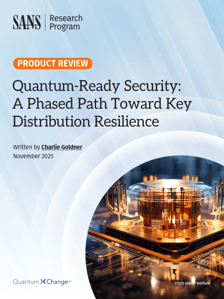 Quantum Ready Security Goldner | PDF | Encryption | Key (Cryptography)