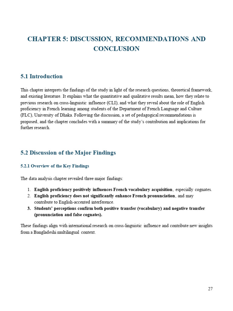 7.Discussion_Recommendation and Conclusion | PDF | English Language ...