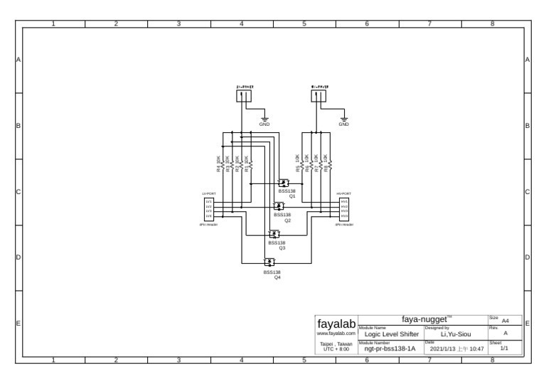 Logic Level Shifter Schematic | PDF
