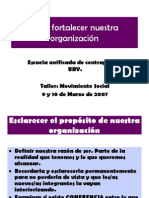 Para Fortalecer Nuestra Organización