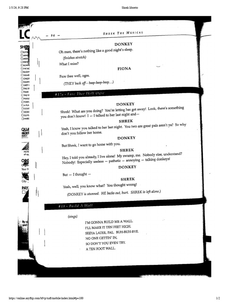 Build A Wall Script | PDF