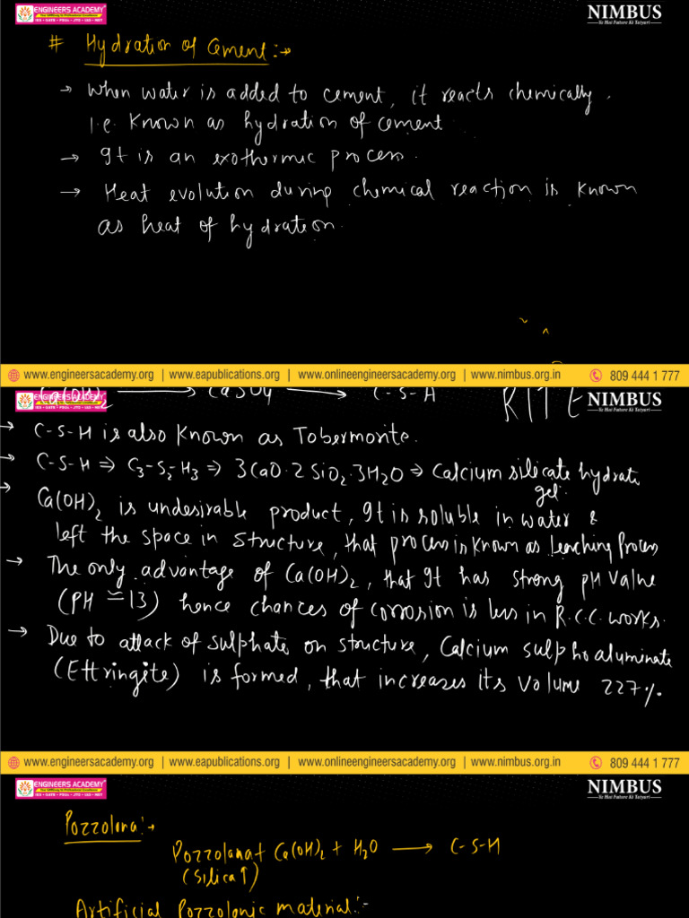 Lect 02 BMC Cement 2 | PDF