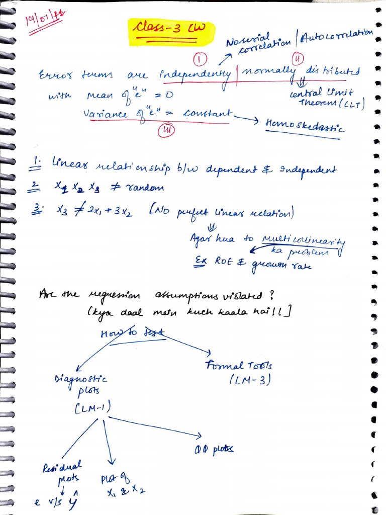 Cfa l2 Qm Lm1 Cls 3 Lecture Notes | PDF