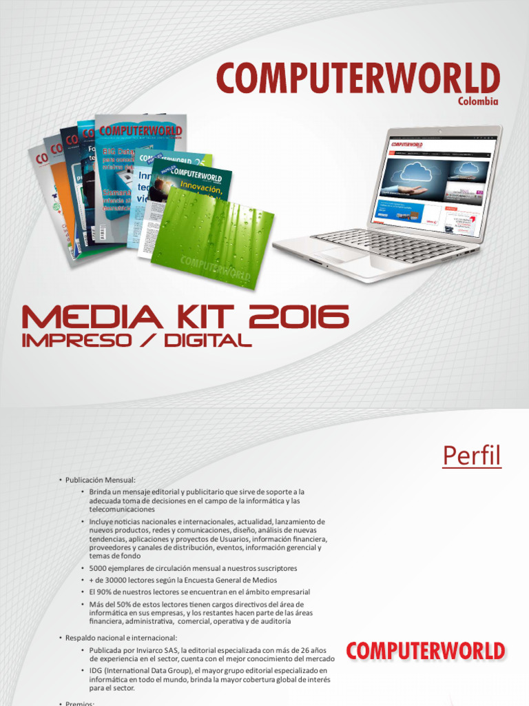 Media Kit | PDF | Tecnología de información y comunicaciones | Innovación