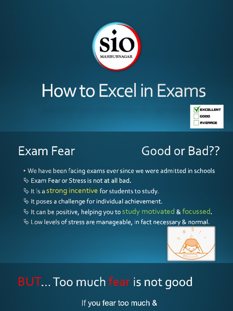 How To Excel in Exams | PDF