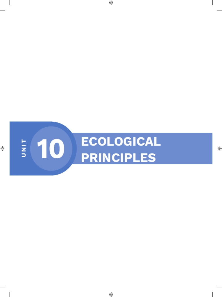 Unit-10 Ecological Principle | PDF | Atmosphere Of Earth | Soil