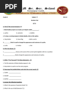 Class 3 Geometry Worksheets with Answers | PDF | Shape | Rectangle