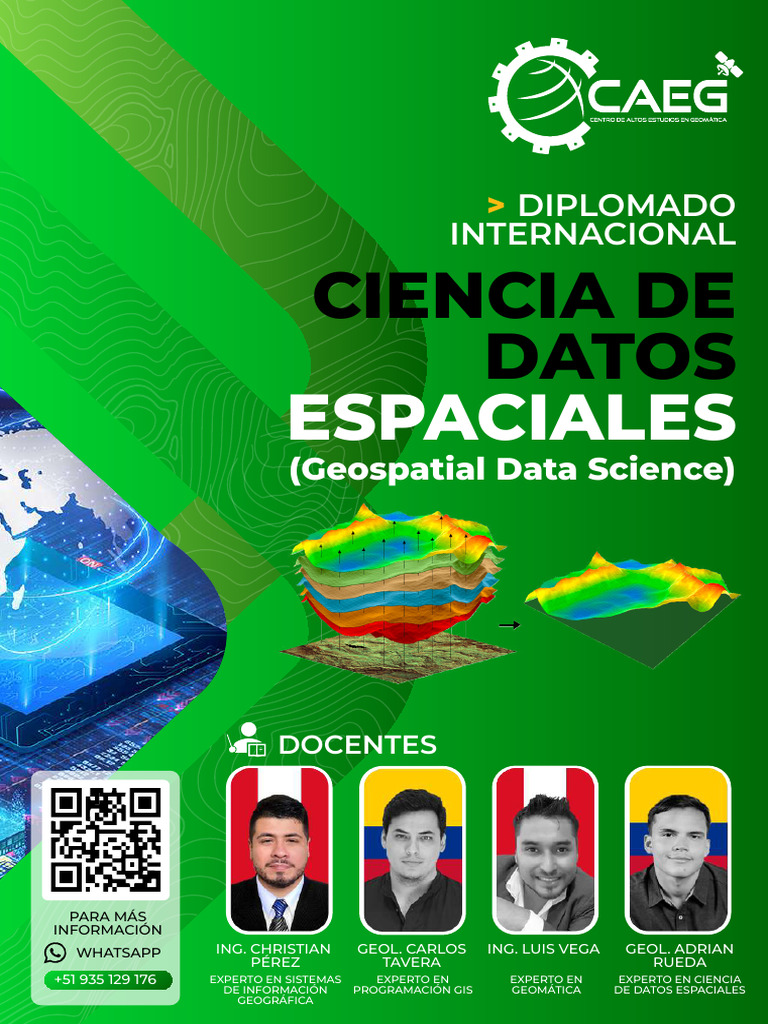 Diplomado en Experto en Ciencia de Datos Espaciales | PDF | Sistema de ...