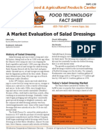 A Market Evaluation of Salad Dressings