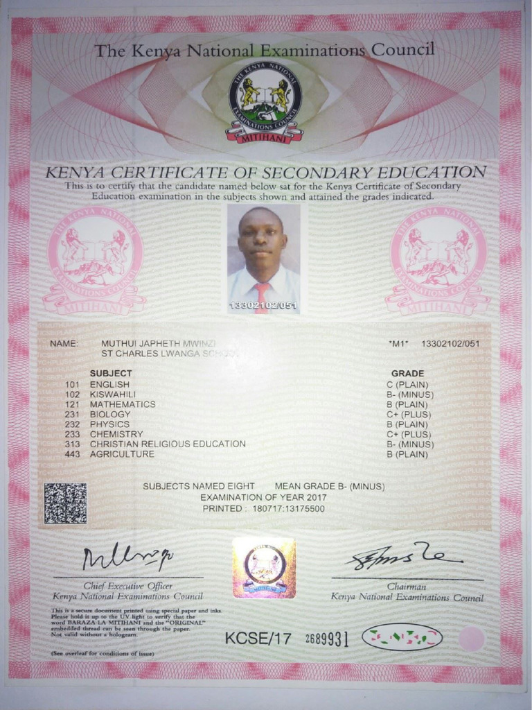 Kcse | PDF