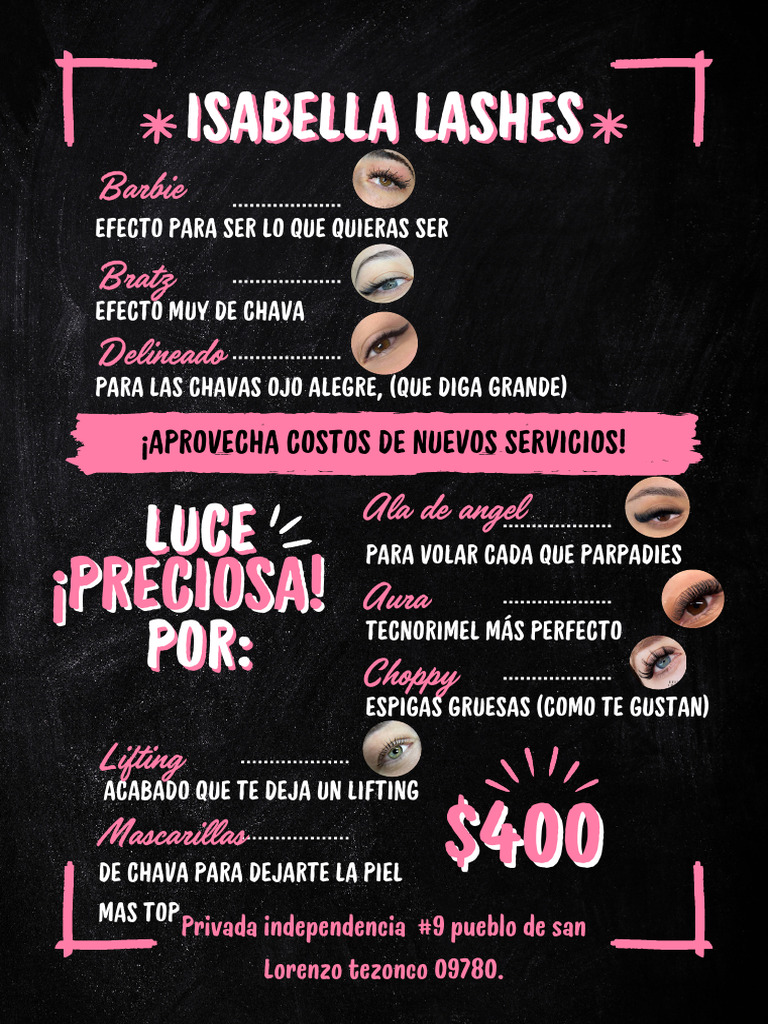 Menú Cafetería Ilustrado Rosa y Negro.pdf | PDF