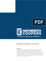 Business Systems Analysis: About Us