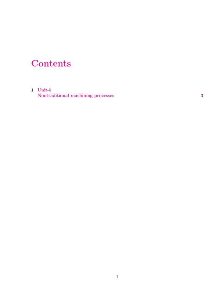 MFT Unit 5 | PDF | Machining | Laser
