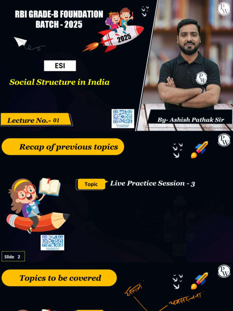 Social Issues 01 Class Notes | PDF