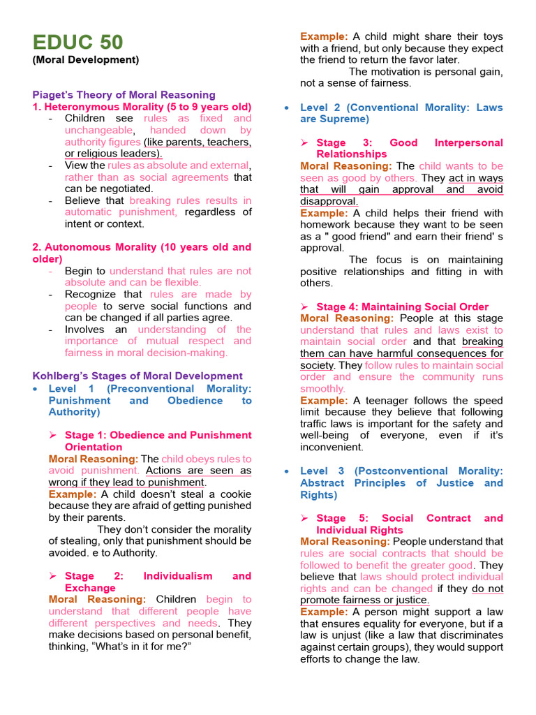 EDUC 50 (Reviewer 3 - Finals) | PDF | Justice | Crime & Violence