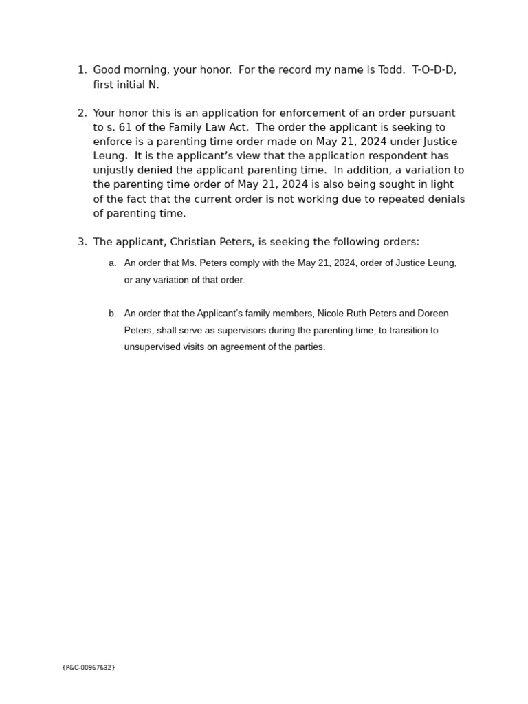 2025-12-7- Application Script - Christian Peters (00967632xFE885) | PDF ...