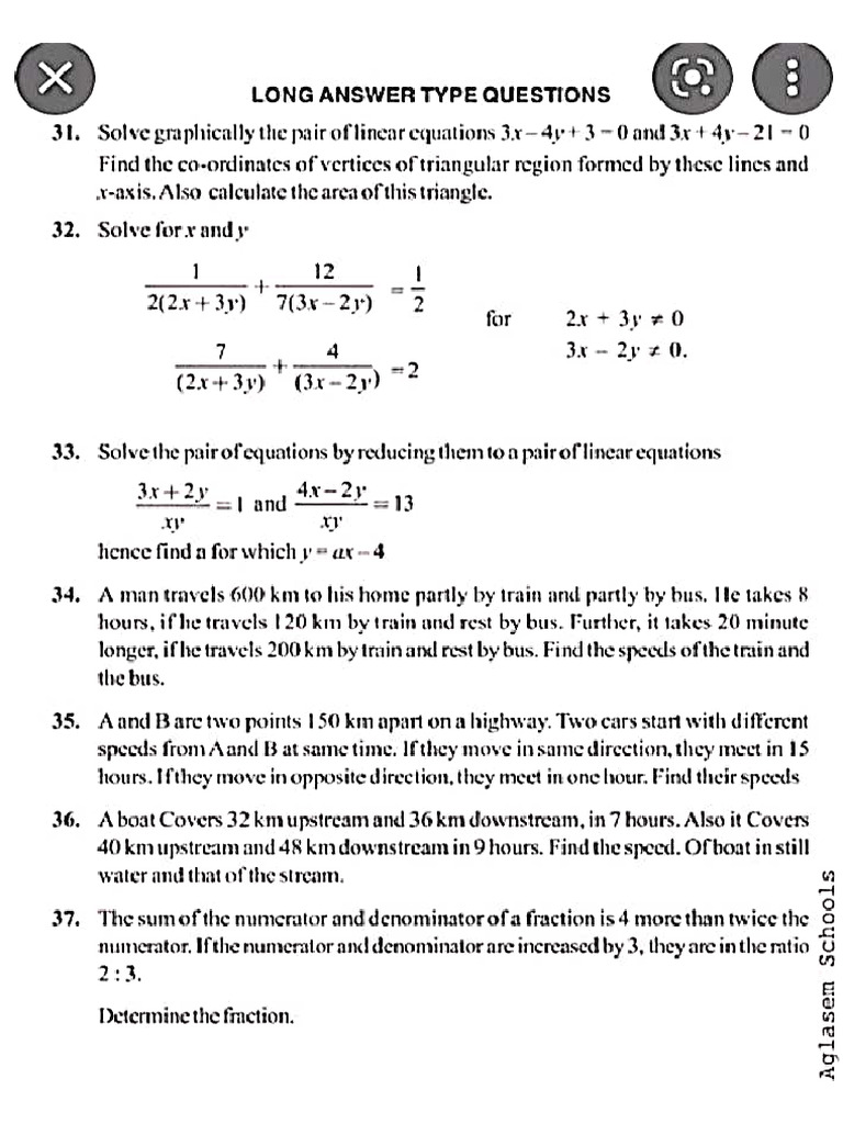 Maths and Science Questions | PDF